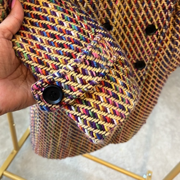 Nichole Lynel tweed coat size Large - Picture 10 of 17